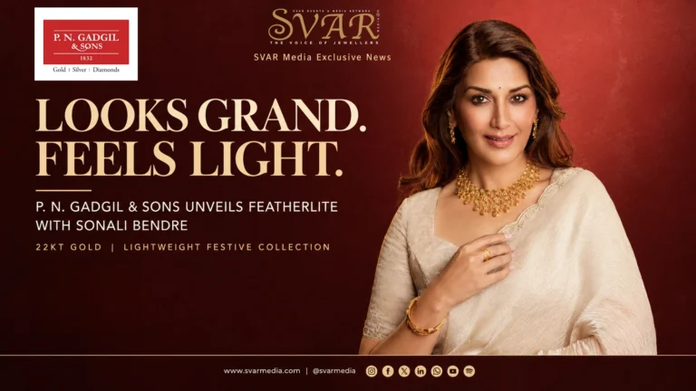 P N Gadgil & Sons Launches Featherlite Collection with Sonali Bendre: Lightweight 22kt Gold Jewellery P N Gadgil & Sons Launches Featherlite Collection with Sonali Bendre: Lightweight 22kt Gold Jewellery