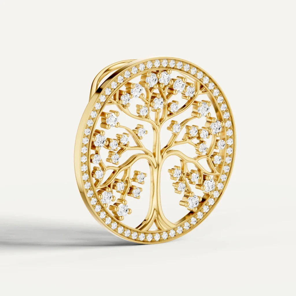 DAIMANTÉ Karva Chauth Jewellery: Meaningful Lab-Grown Diamond Pendants