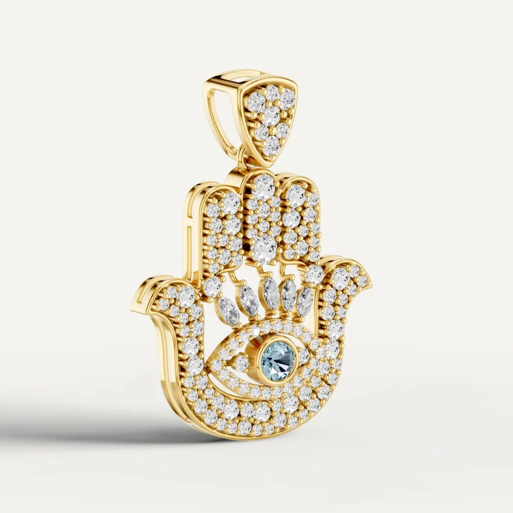 DAIMANTÉ Karva Chauth Jewellery: Meaningful Lab-Grown Diamond Pendants