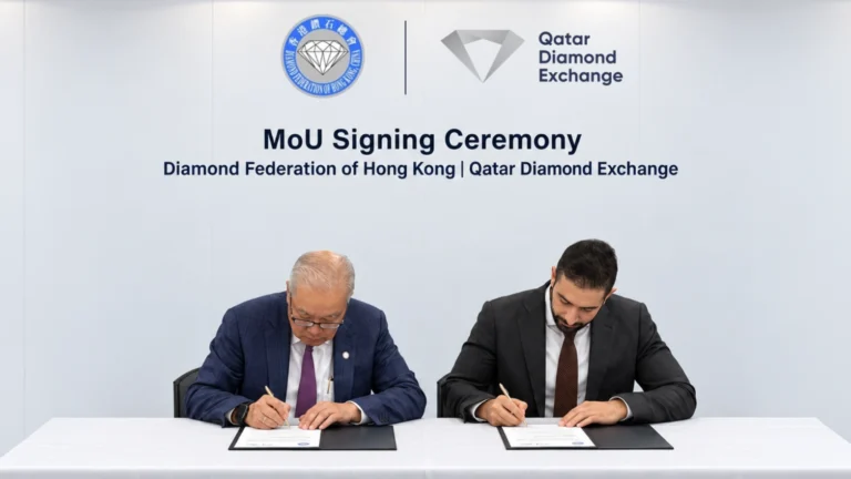 Qatar Diamond Exchange Partners with Hong Kong Diamond Federation Qatar Diamond Exchange Partners with Hong Kong Diamond Federation