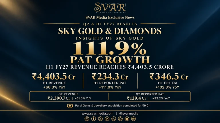Sky Gold and Diamonds Limited Q2 and H1 FY27 Financial Results Sky Gold and Diamonds Limited Q2 and H1 FY27 Financial Results