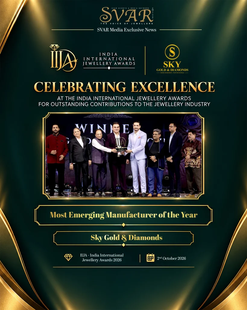 Sky Gold and Diamonds Wins Most Emerging Manufacturer of the Year at IIJA 2026