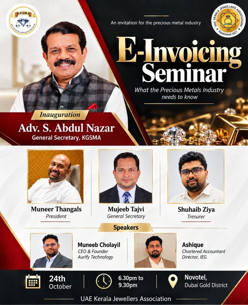 Tax Awareness Seminar for Kerala Jewellery Traders in Dubai